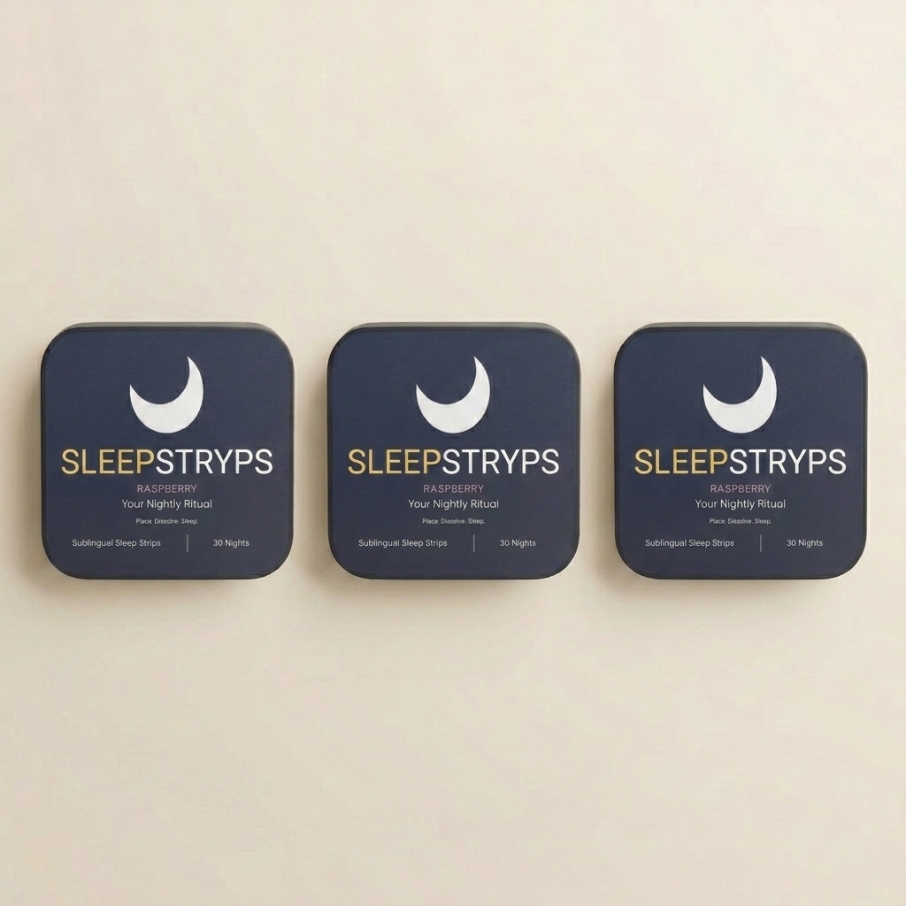 SleepStryps — The wind-down, on a strip.